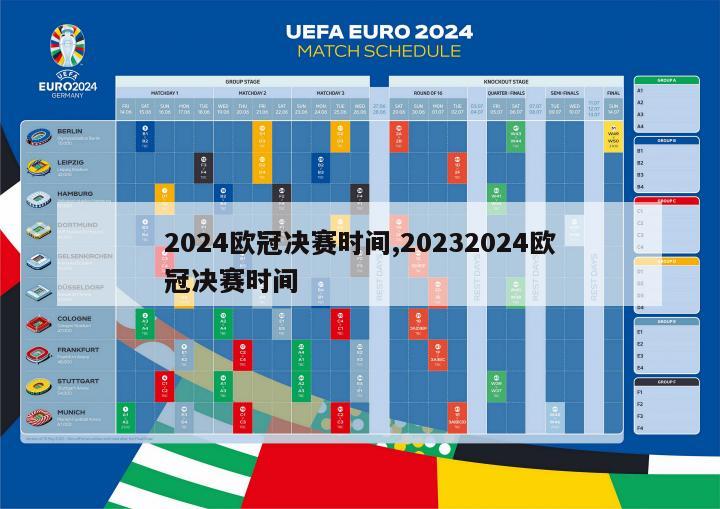 2024欧冠决赛时间,20232024欧冠决赛时间